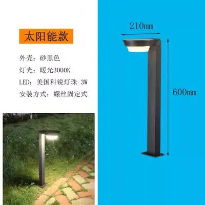 Outdoor Solar Garden Lights - Waterproof Aluminum Design