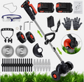 Sweet Home Australia™ Cordless Electric Lawn Trimmer, Grass Cutter & Brush Whipper Snipper
