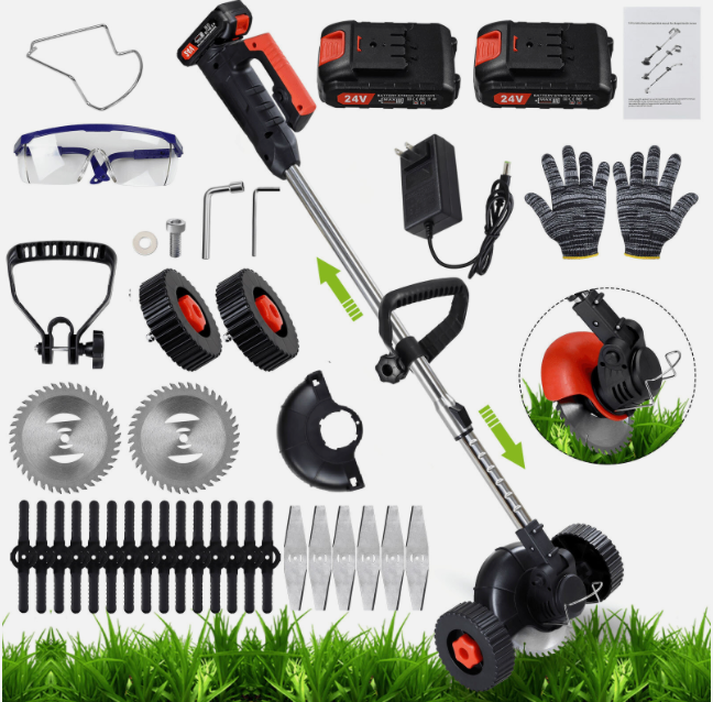Sweet Home Australia™ Cordless Electric Lawn Trimmer, Grass Cutter & Brush Whipper Snipper