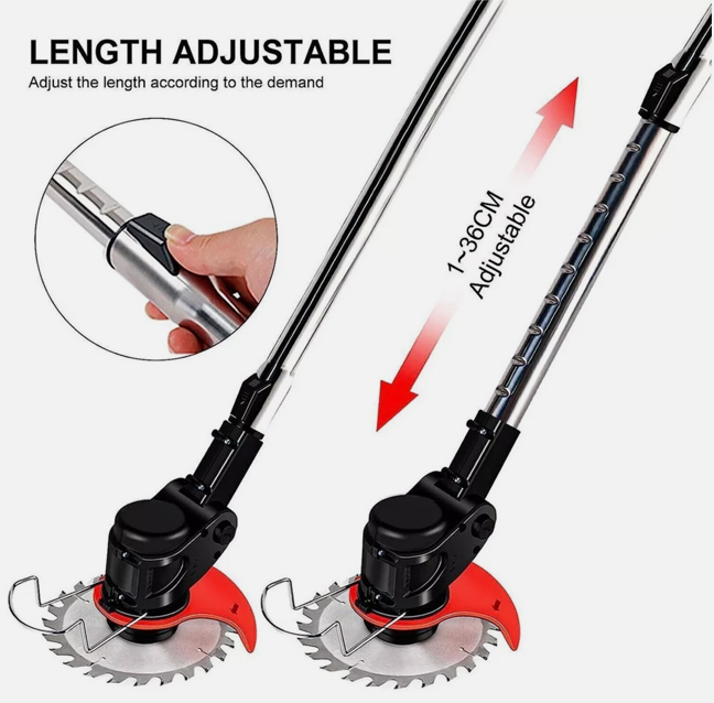 Sweet Home Australia™ Cordless Electric Lawn Trimmer, Grass Cutter & Brush Whipper Snipper