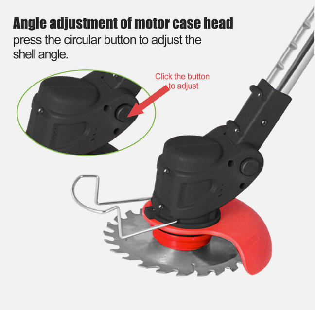 Sweet Home Australia™ Cordless Electric Lawn Trimmer, Grass Cutter & Brush Whipper Snipper