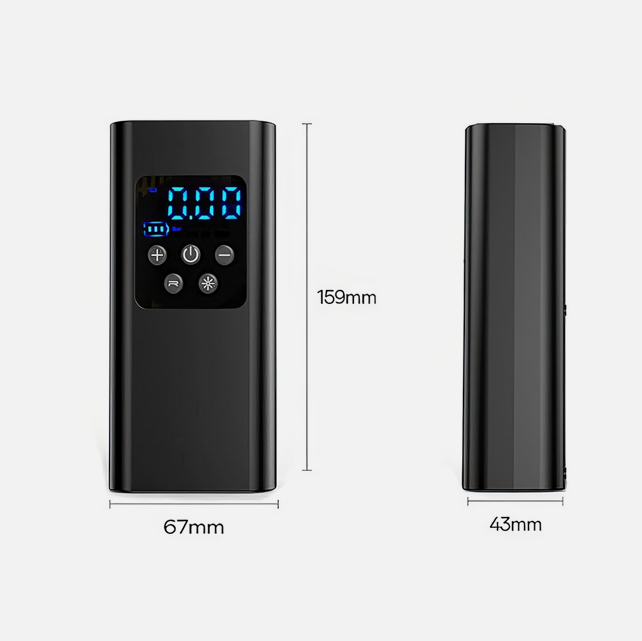 Sweet Home Australia™ Cordless Tyre Inflator with LCD Display, 150 PSI Electric Air Pump (12V)