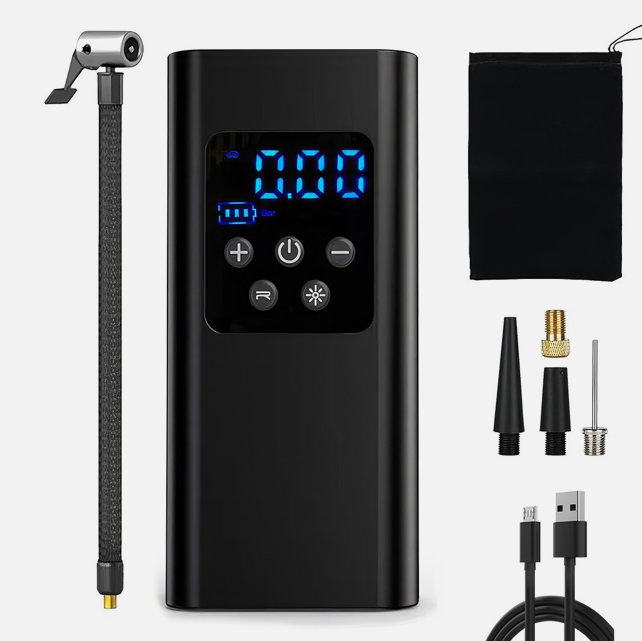 Sweet Home Australia™ Cordless Tyre Inflator with LCD Display, 150 PSI Electric Air Pump (12V)