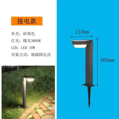Outdoor Solar Garden Lights - Waterproof Aluminum Design