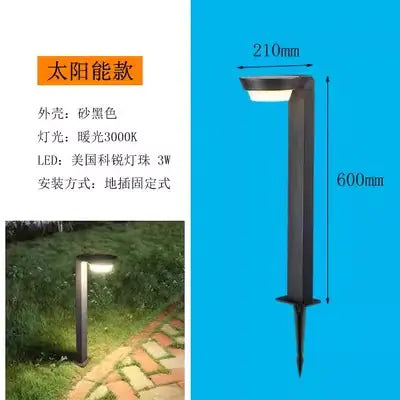Outdoor Solar Garden Lights - Waterproof Aluminum Design