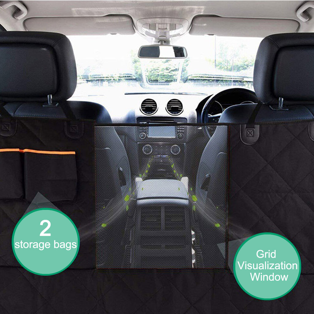 Premium Pet Car Cover Waterproof Cat Dog Back Seat Hammock NonSlip Protector Mat